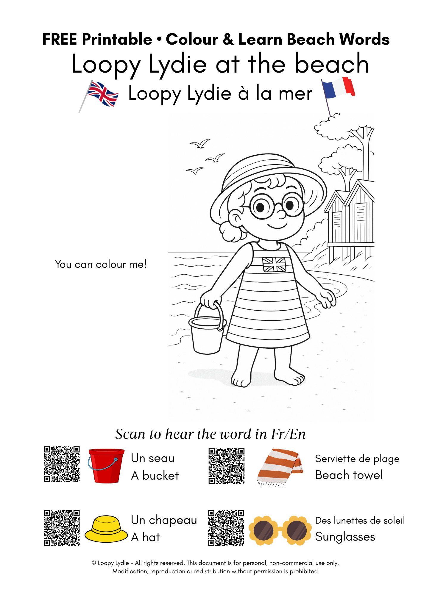 Loopy Lydie at the Beach 1
