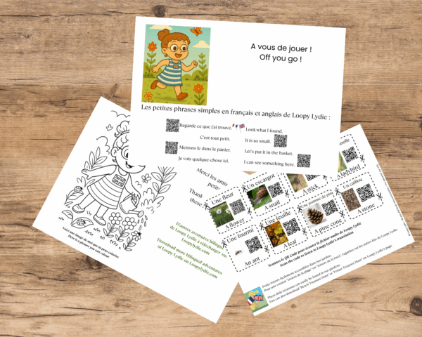 La chasse aux petits trésors - Garden Treasure Hunt