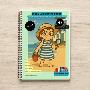 Summer Activity Book for Kids (2–6) – 72 Pages + Audios