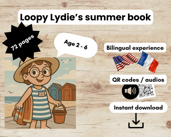 Summer Activity Book for Kids (2–6) – 72 Pages + Audios – Image 3